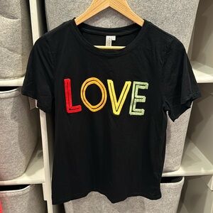 LOVE embroidered shirt! Soft and soooo cute!